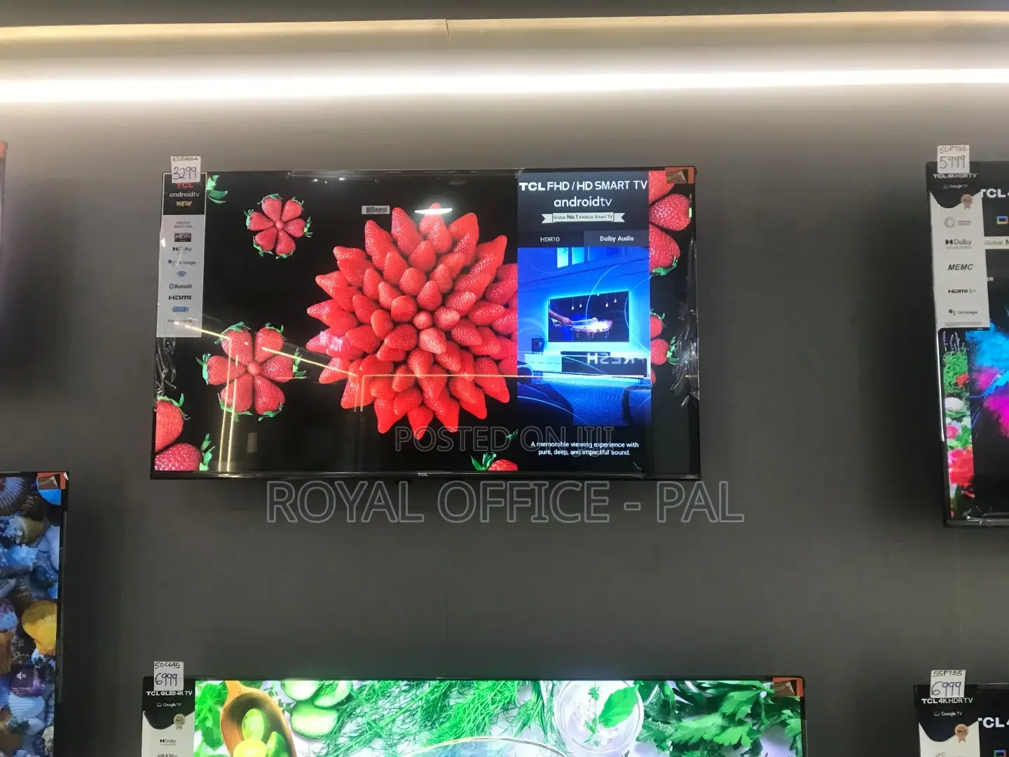 Acquire TCL 43 Inch FHD Smart Android Tv 43s5400a – Black