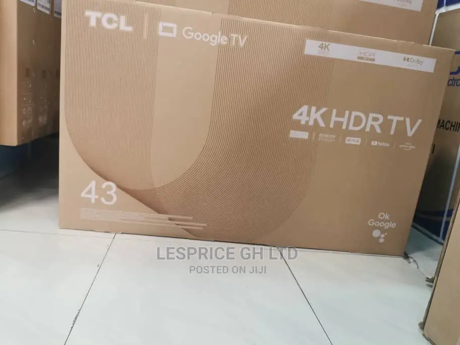 TCL 43” Smart Android TV / HDMI 21.