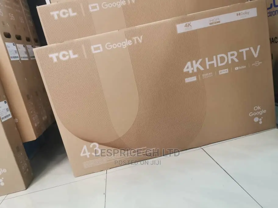 TCL 43” Smart Android TV / HDMI 21.