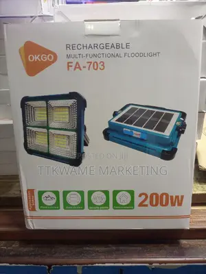 Rechargeable Multifunctional Floodlight