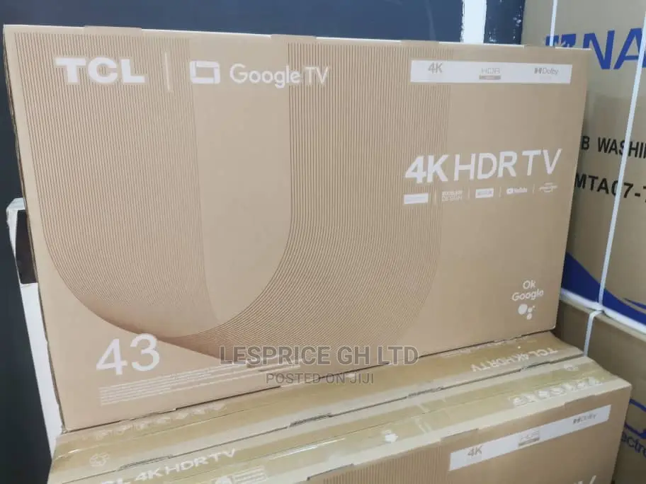 ENJOY Quality-TCL 43” Android Ok Google TV