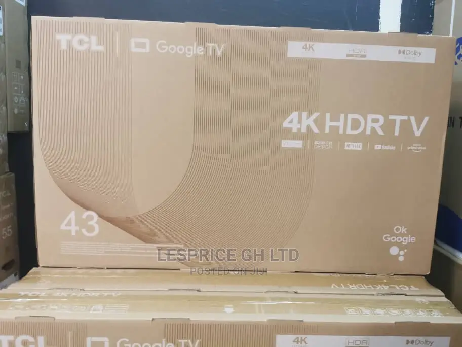 High Standard//TCL 43” Android Smart TV