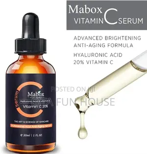 Mabox Vitamin C Serum Anti-Wrinkle and Hyaluronic Acid