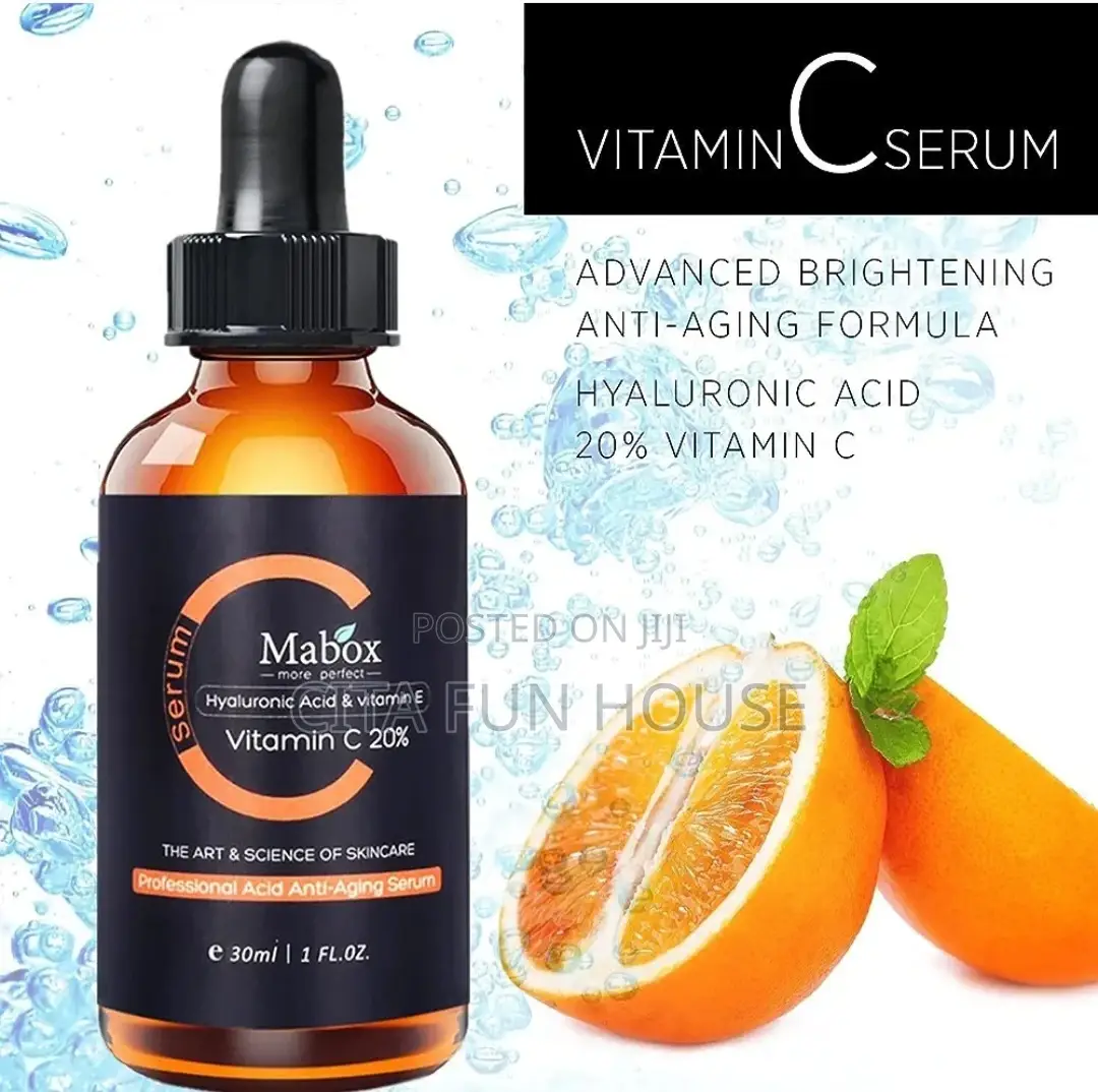 Mabox Vitamin C Serum Anti-Wrinkle and Hyaluronic Acid
