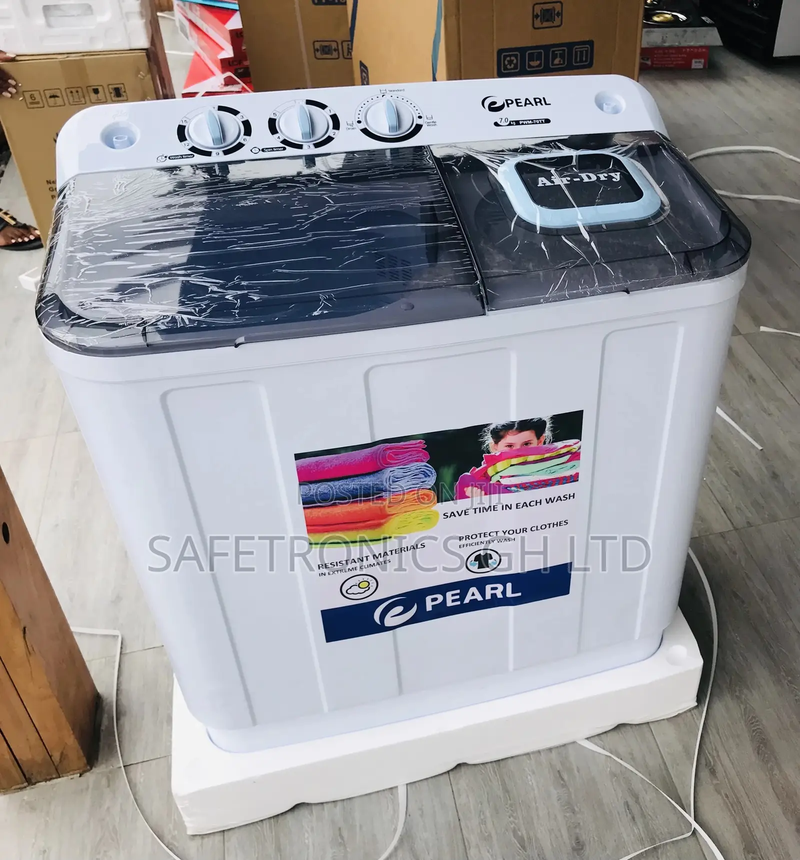 Topload Washingmachine Semiautomatic 7kg Pearl 