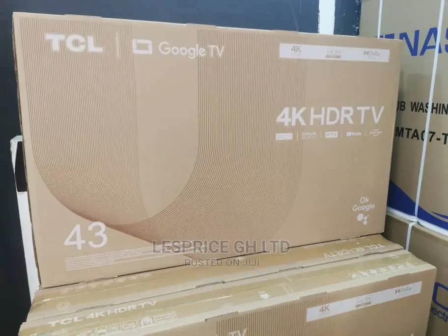 TCL 43” Smart HDRTV Google