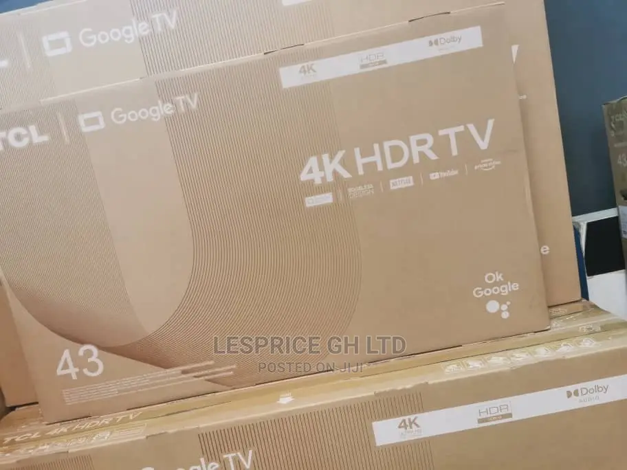 Top Quality TCL 43” Android HDRTV