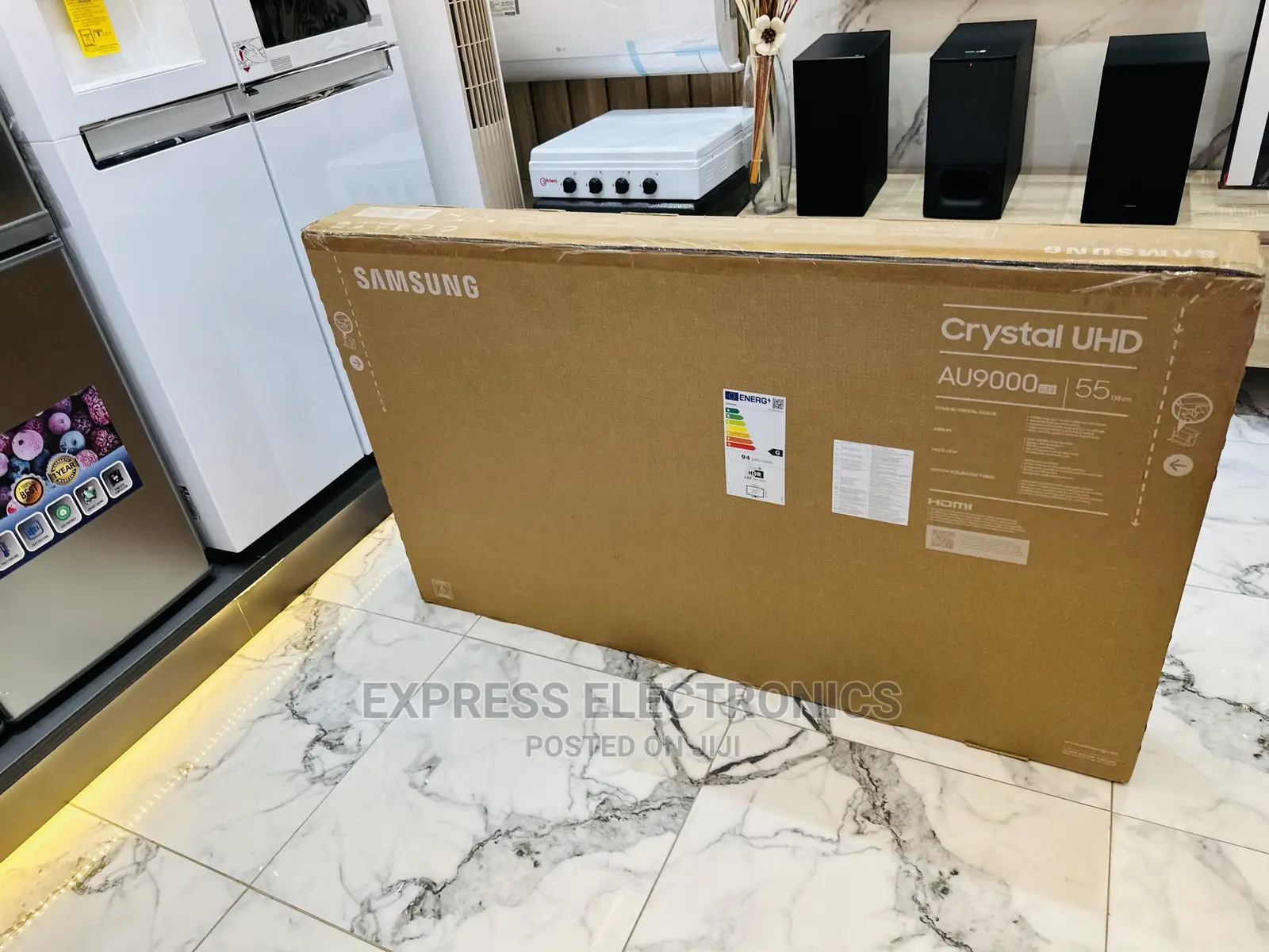 55cu7172 Fresh in Box Samsung Uhd Smart Glossy Screen Tv
