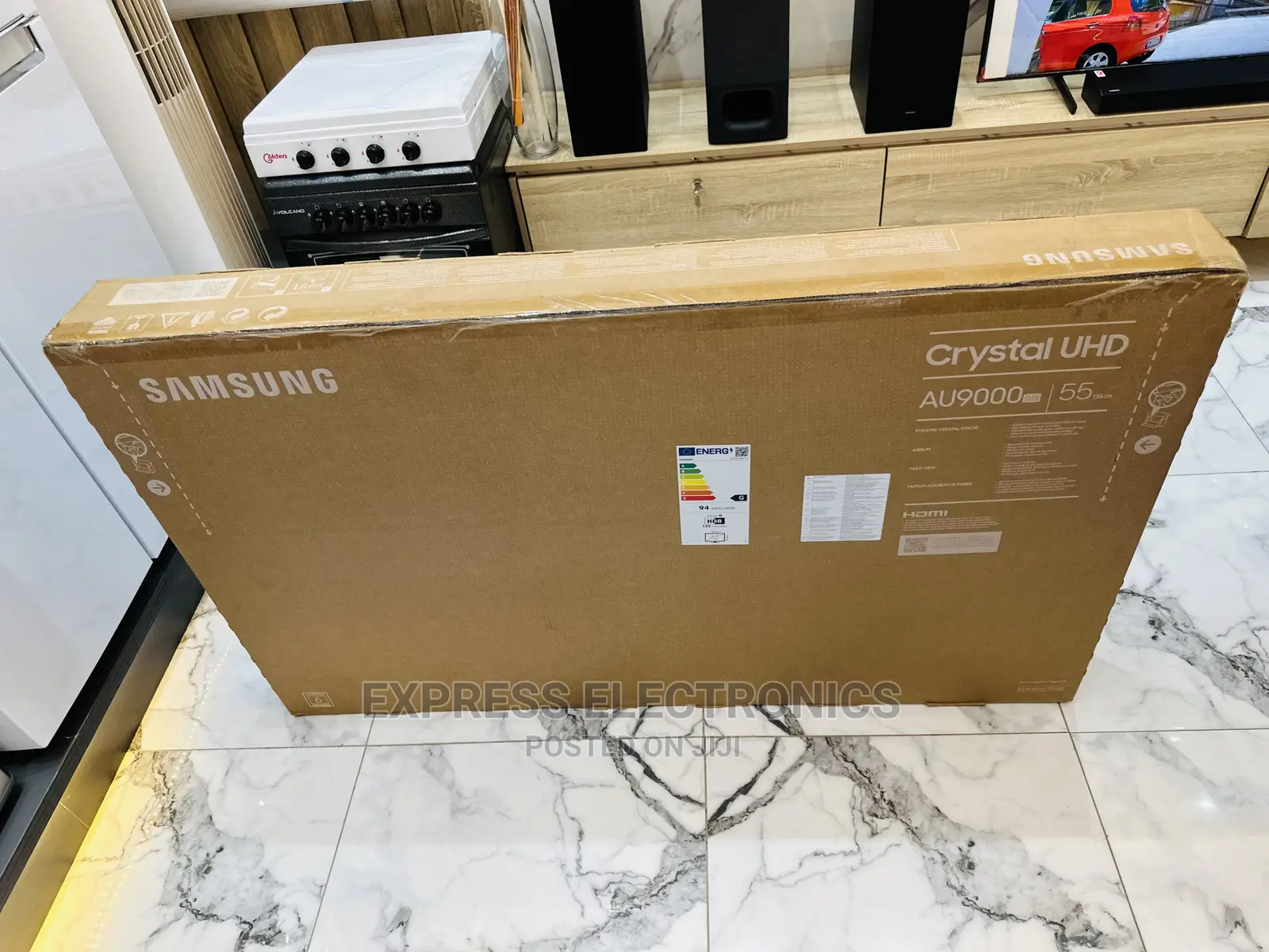 55cu7172 Fresh in Box Samsung Uhd Smart Glossy Screen Tv