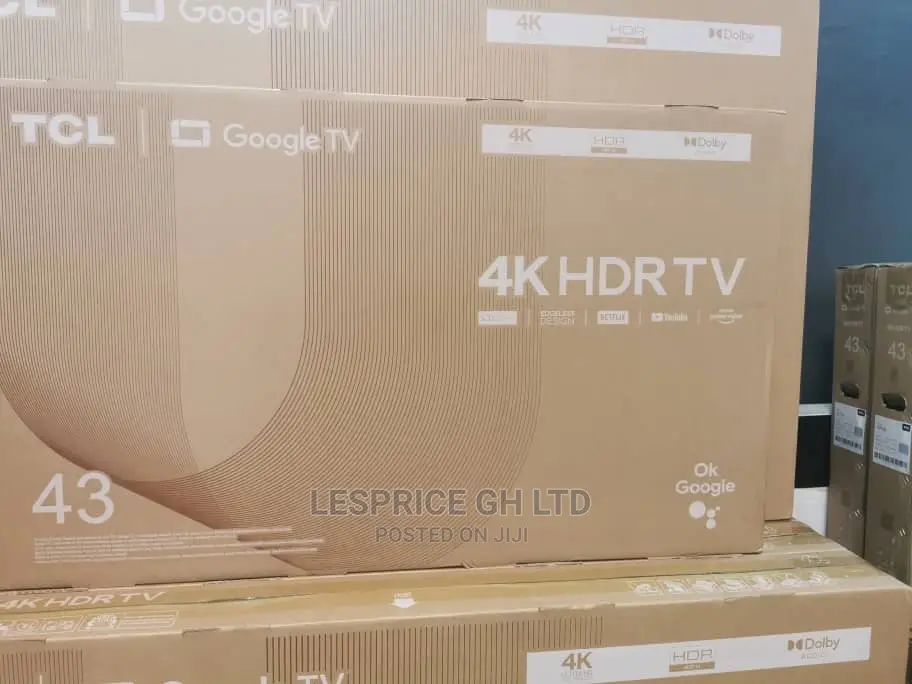 Enjoy the Luxury Brand New TCL 43” Android TV