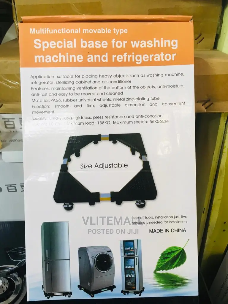 Adjustable Fridge/Washing Machine Stand