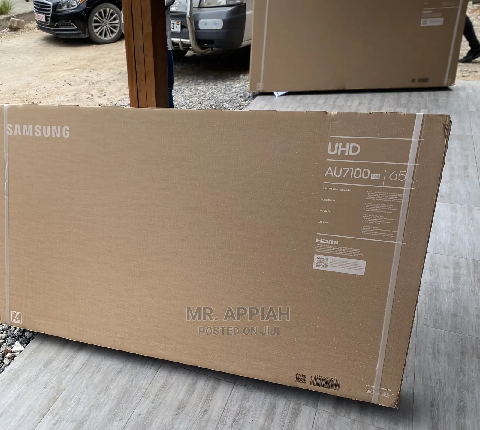 Classic Samsung 65AU7092 65 Inch Uhd Smart Tv(Black) 
