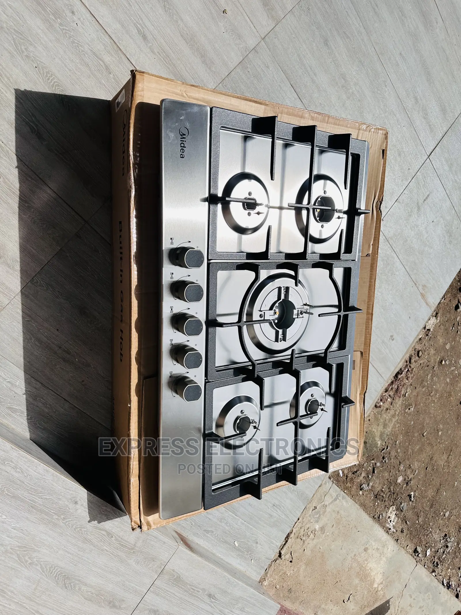 Exclusive Design Sliver Inbuilt Midea Cooker 75G50ME Gas