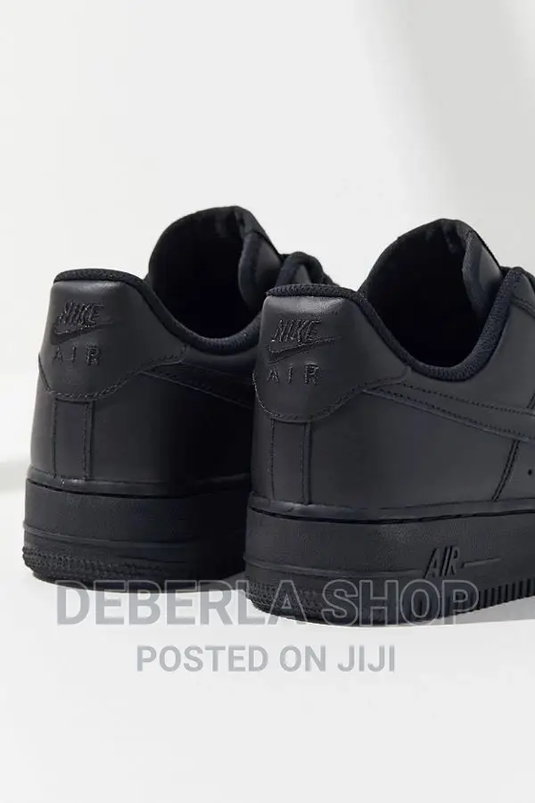 All Black Air Force 1