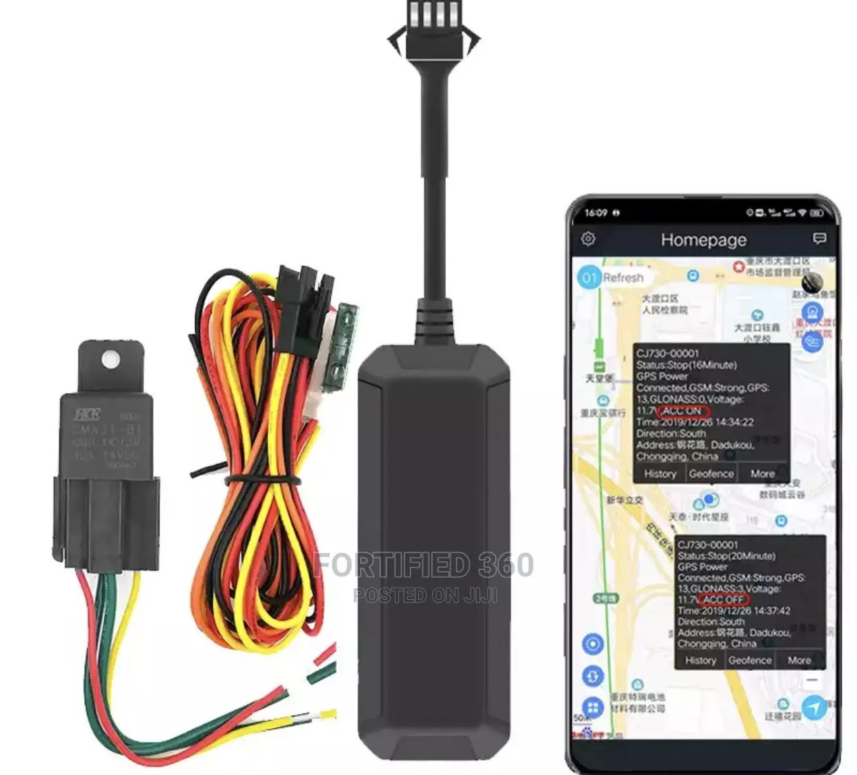 Remote Engine Cut GPS Car Tracker