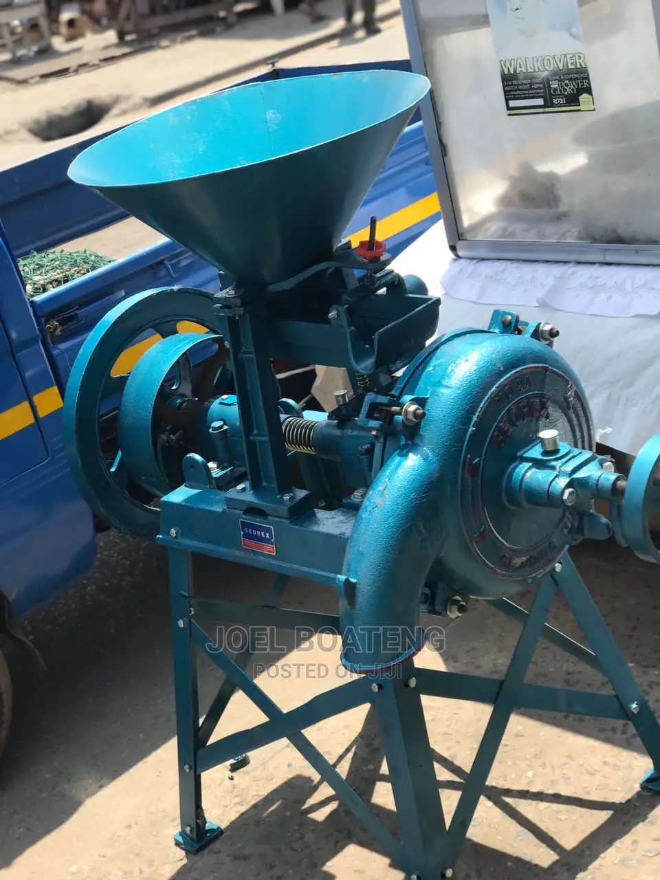 Corn Mill With Electric Motor 15hp