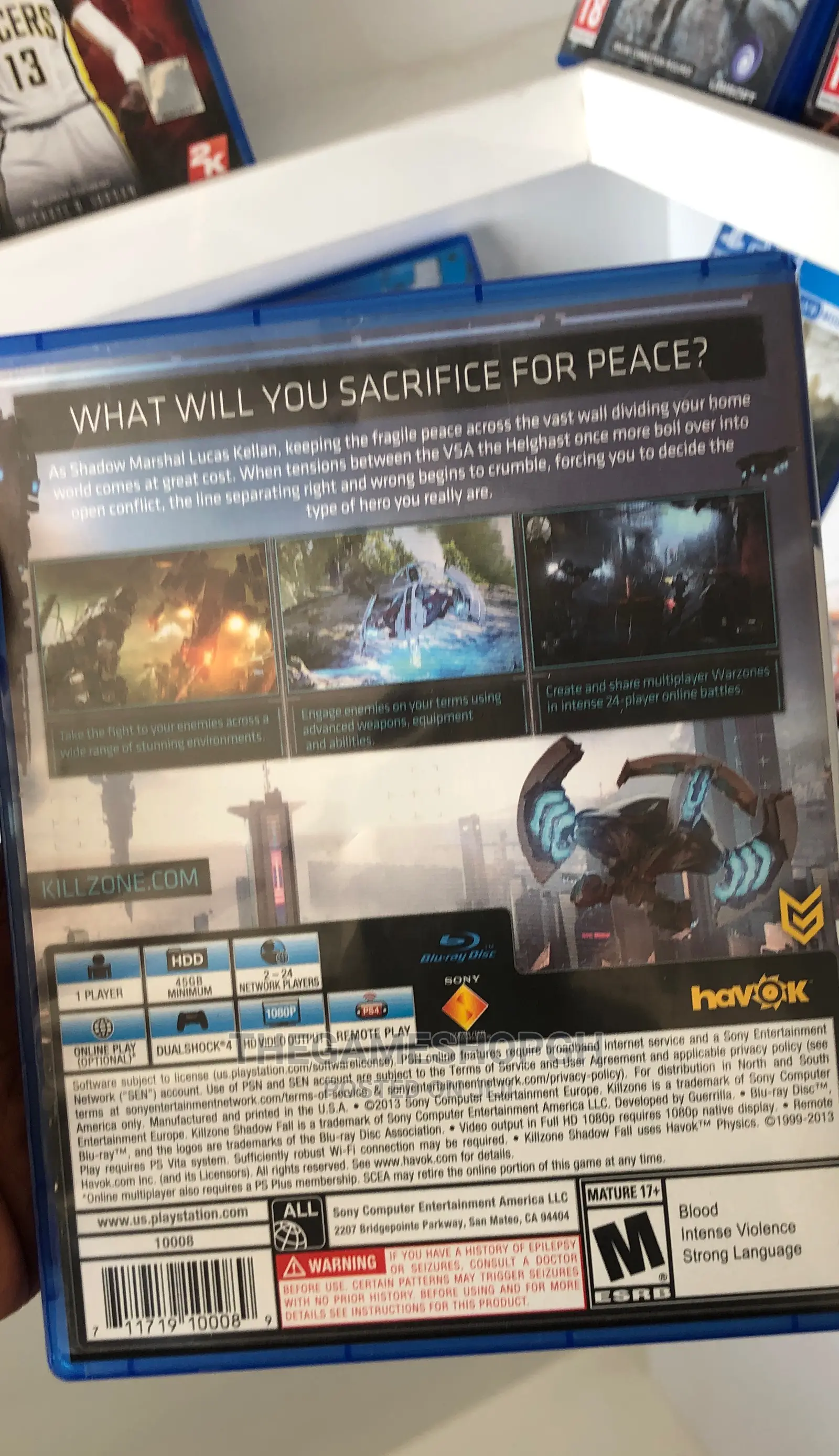 Killzone Shadow Fall