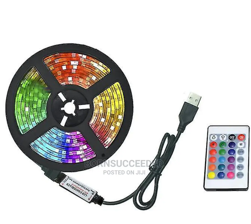 5m Strip Lights 5050rgb Led Stripstring Fairy Light