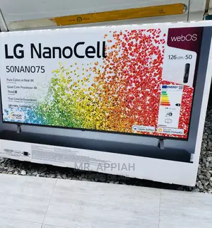 Classic LG 50NANO756 50 Inch Nanocell Smart Tv.