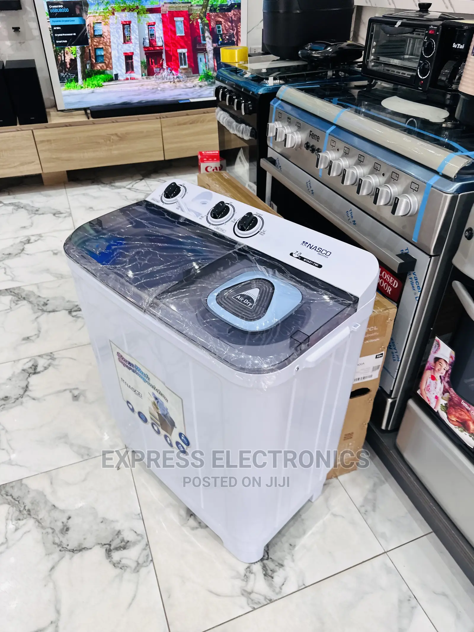 Fresh in Box Washing Machine 7kg Twintub Nasco
