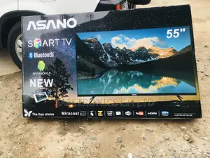 Available Asano 55 Inches Glossy LED UHD Smart Tv