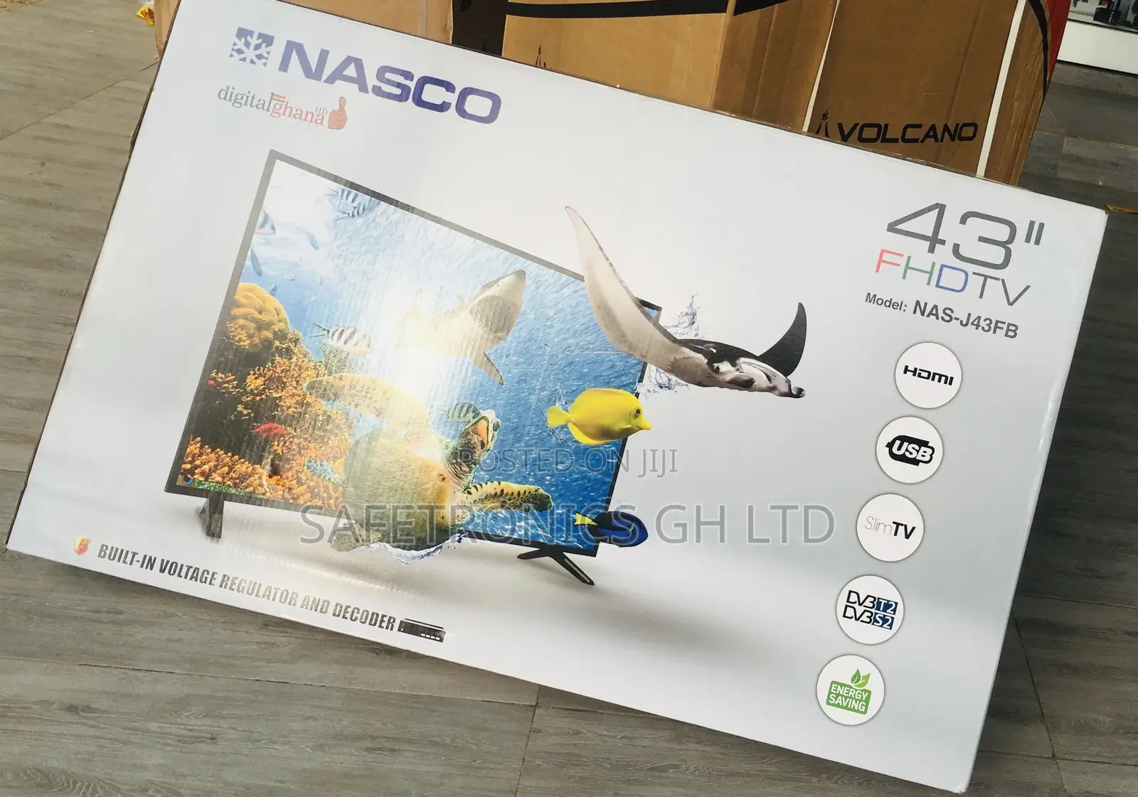 Digital Satellite Nasco 43 Inches Glossy LED Tv