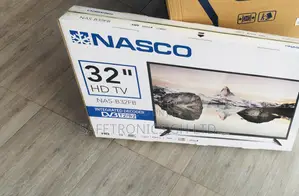 Clear 32 Inches Glossy LED Nasco Designed Tv
