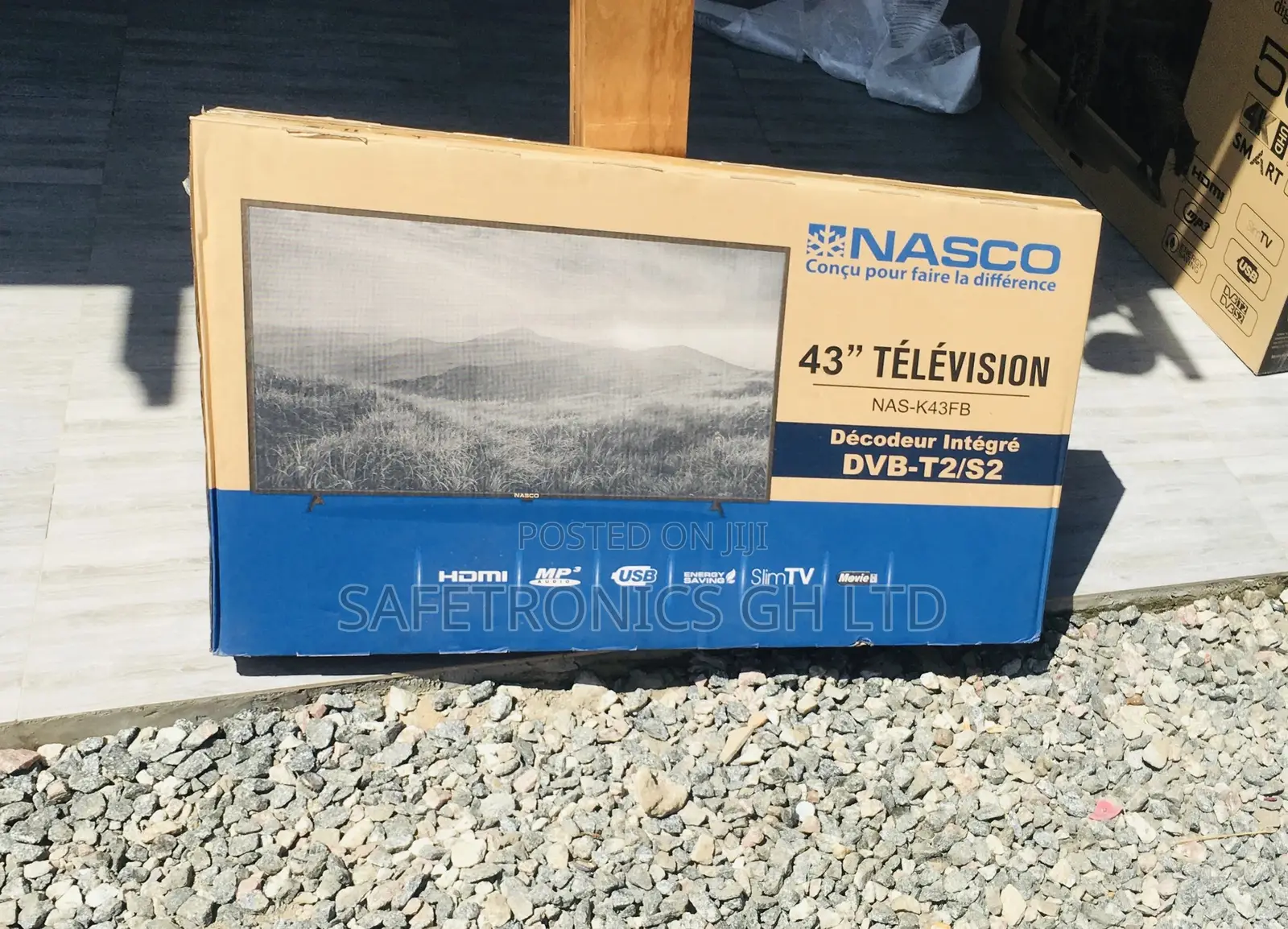 43 Inches Glossy Digital Satellite Nasco  Tv