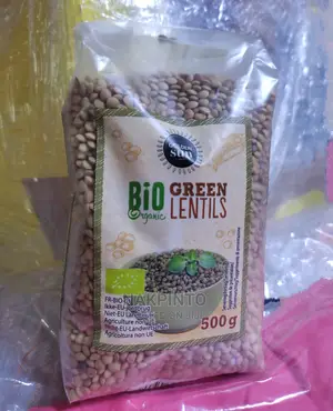 Organic Red Lentils. Organic Legumes (Chick Peas,Split Peas)