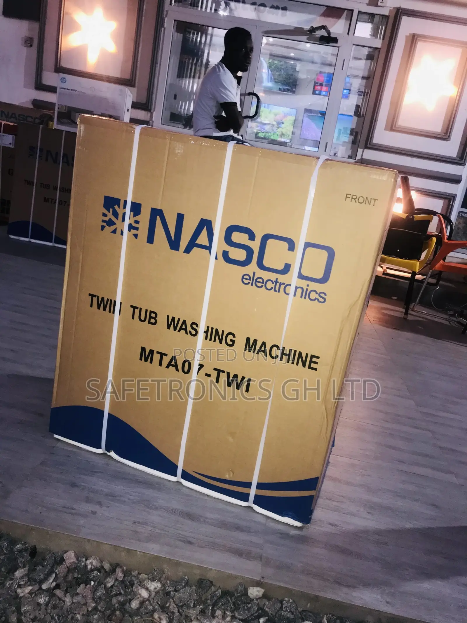 Topload Nasco Design 7kg Washingmachine Semiautomatic Nasco