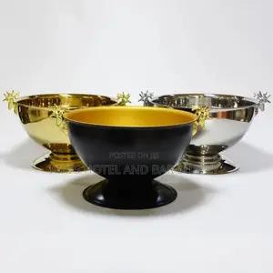 Champagne Bucket Available in Silver,Gold Black/Gold