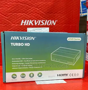 Hikvision 4ch DVR 2mp EDVR (1080P) With 1tb SSD HDD