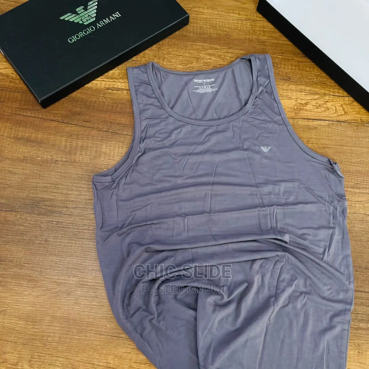 Armani Tank Tops 3 in a Box