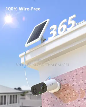 Wireless Stand-Alone Dahua Imou Security Camera + Solar