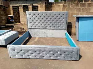 Queen Size Bed and Ottoman