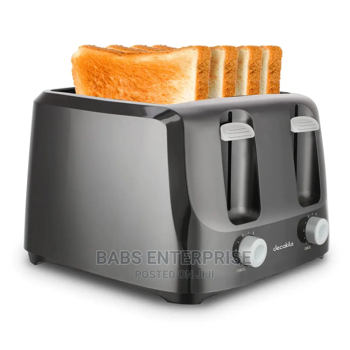 Decakila 4 Slides Toaster 1500W - KETS010B