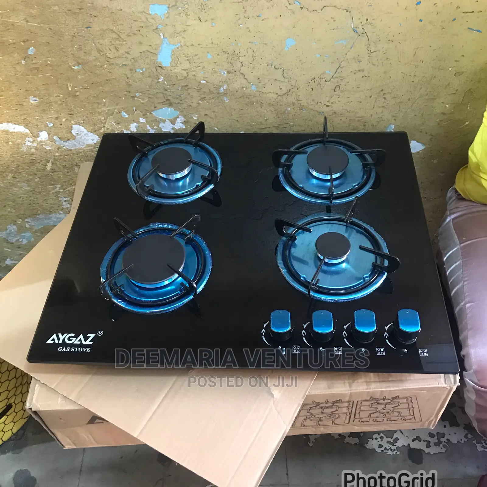 Quality Built in 4 Burner Auto Ignition Glass Top Gas Hob