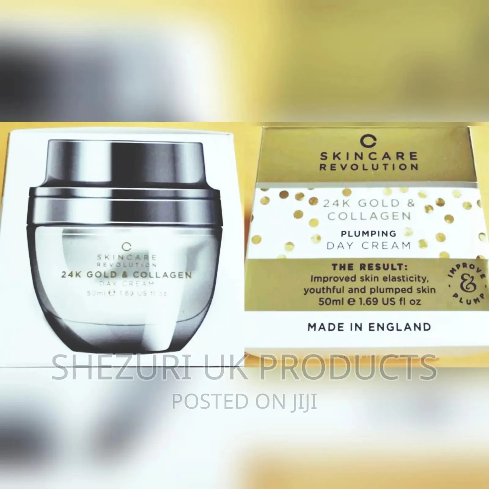 Skin Care Revolution - Day Cream Gold Collagen Plump