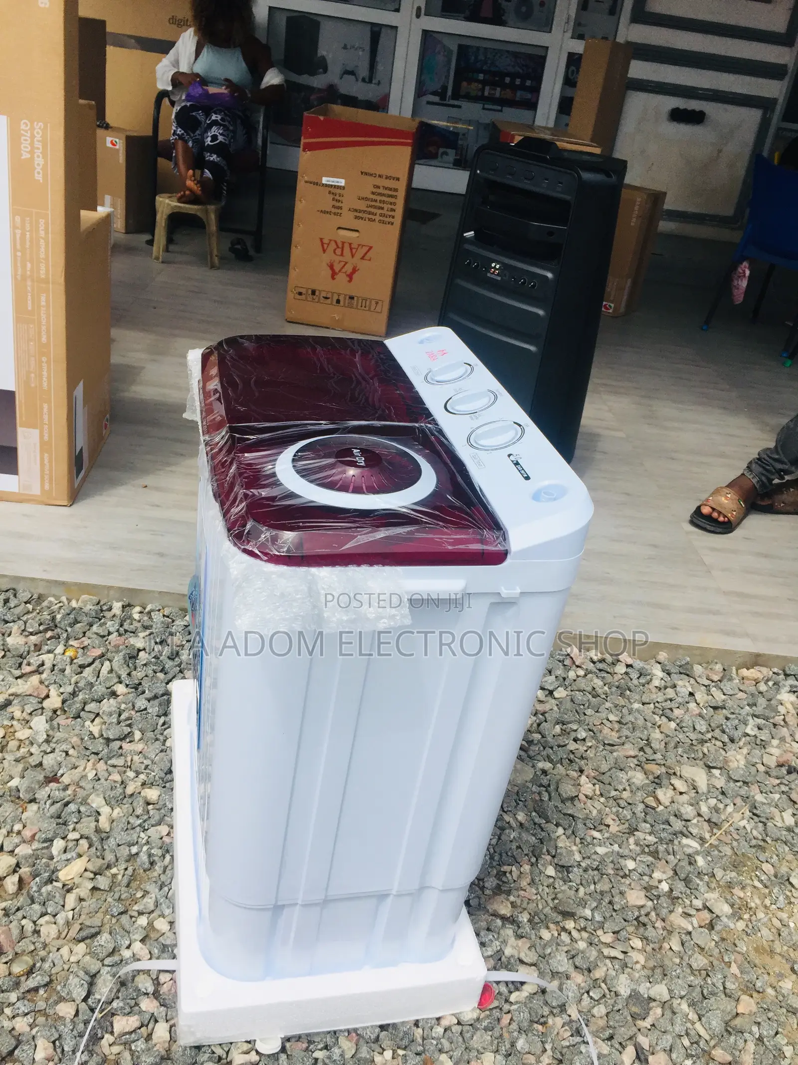 Fresh Zara 5kg Top Loading Semi-Automatic Washing Machine