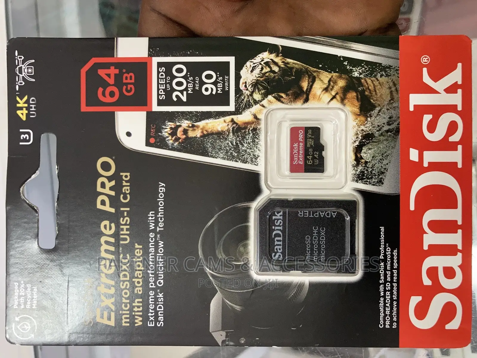 Extreme PRO SD Cards for Drones( 64G,256G, 512G)