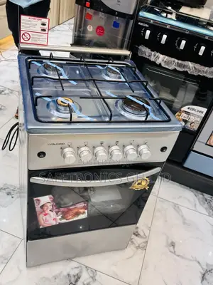 60x60 Smart 4 Gas Oven With Grill Rotisserie Auto Ignition