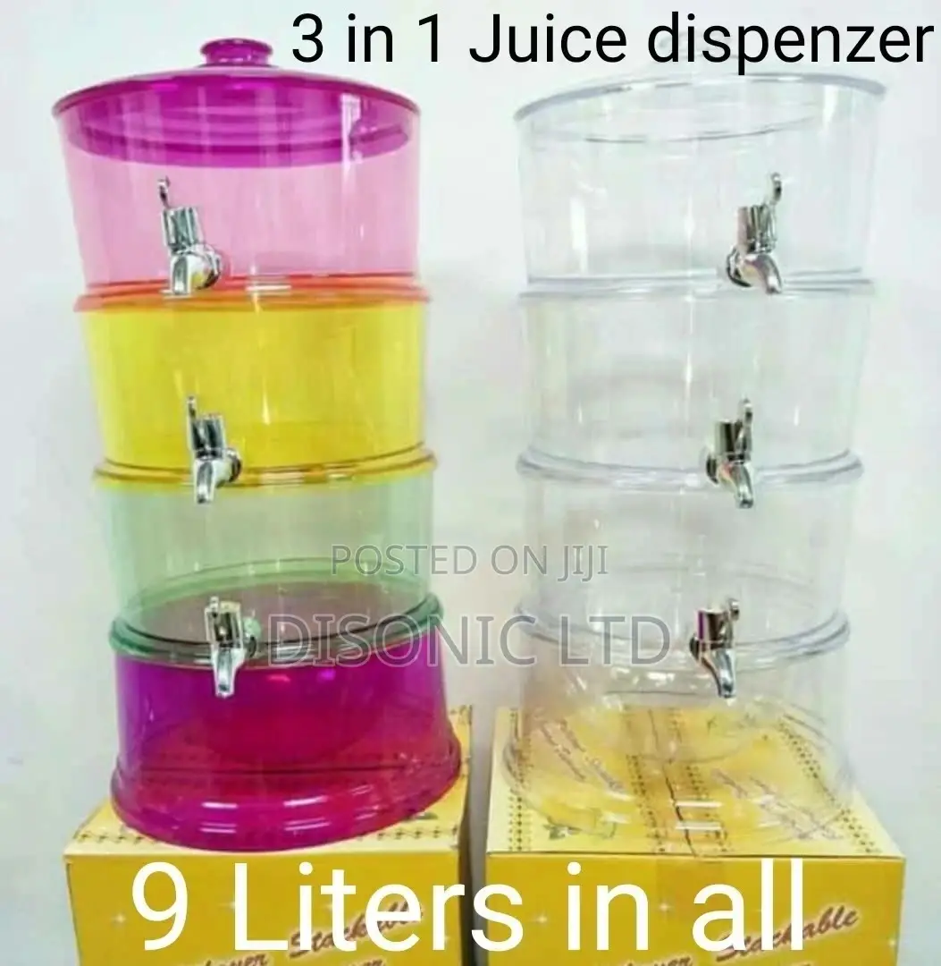 3 in 1 Fruit Juice Dispenzer 9 Litters