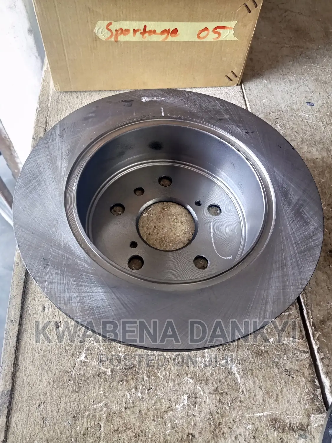 Toyota Camry 2012 Break Disc