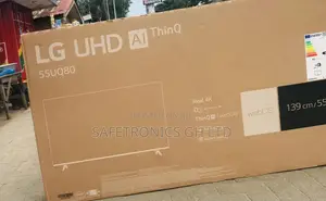 UQ80 55 Inches Glossy LED LG Smart UHD Tv