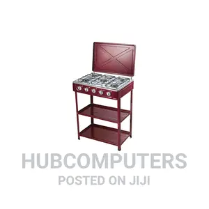 GCNASCO-NASGS/K5BSM-S Gas Cooker Stand With Shelve Maroon