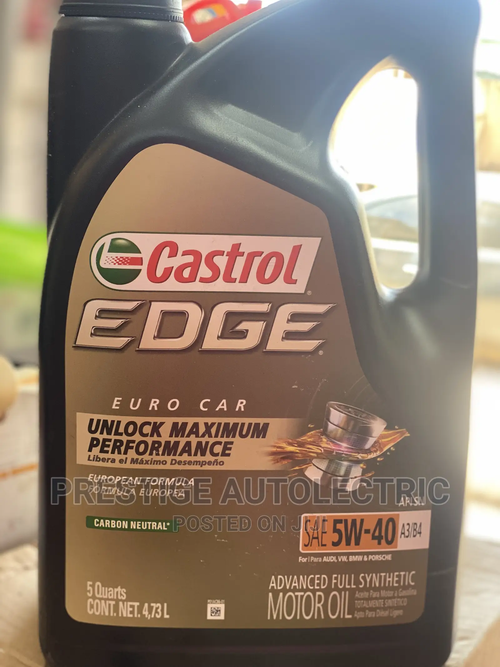 Castrol Edge 5w40 Fully Synthetic