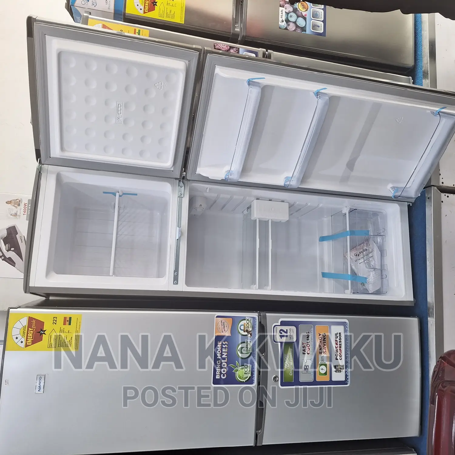 Top Freezer_pf271 Double_door Fridge With Top Freezer