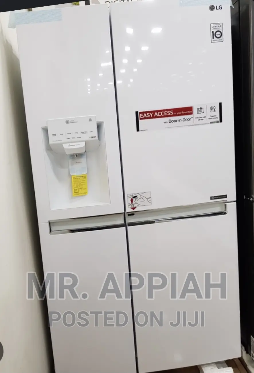 Brand  New LG GC-J287SVUV Side by Side Fridge(White) 