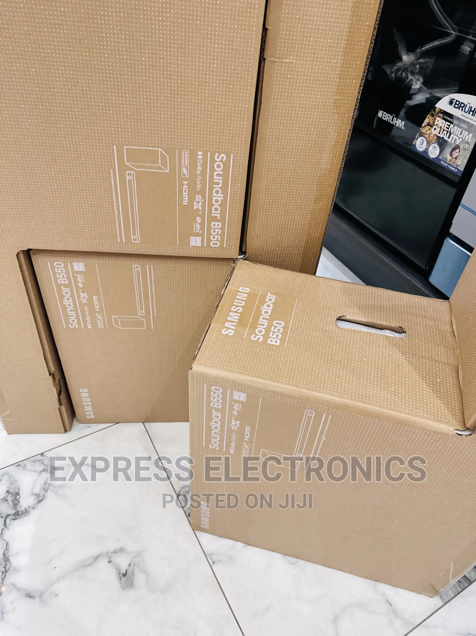Samsung B550 Soundbar With Woofer Fresh in Box 