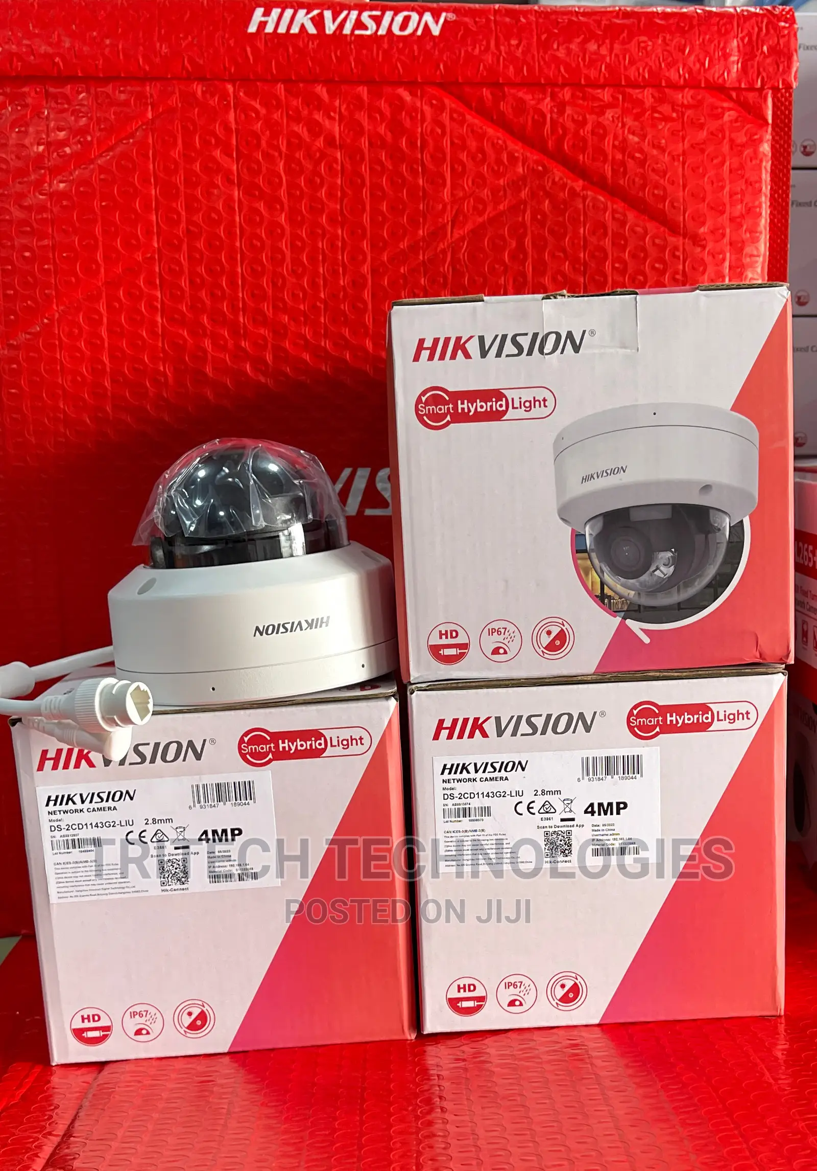Hikvision Ds-2cd1143g2-Liu(2.8mm) 2mp 2.8mm Colorvu Dome Ca.